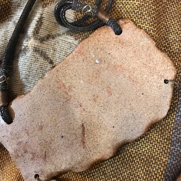 Fabulous one of a kind ceramic necklace - Picture 7 of 10